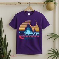 Retro Colorado Rocky Mountains T-Shirt thumb 2