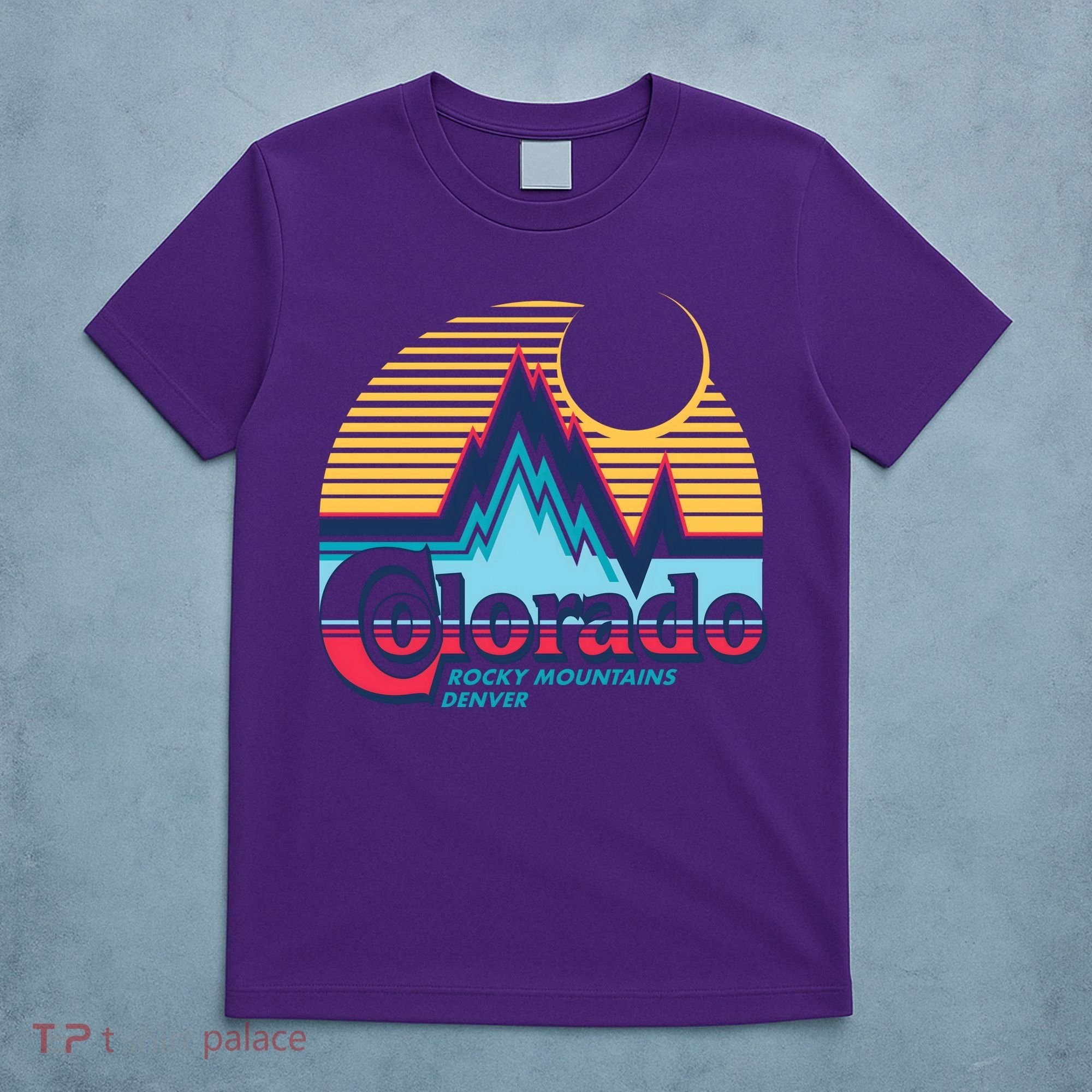 Retro Colorado Rocky Mountains T-Shirt