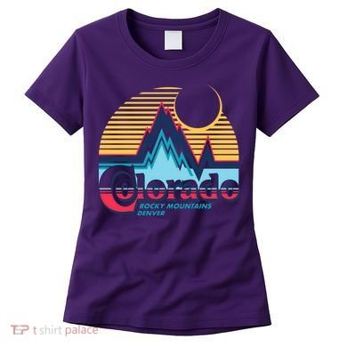 Retro Colorado Rocky Mountains Women's T-Shirt
