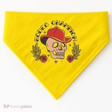 Rodeo Champion USA-Made Doggie Bandana