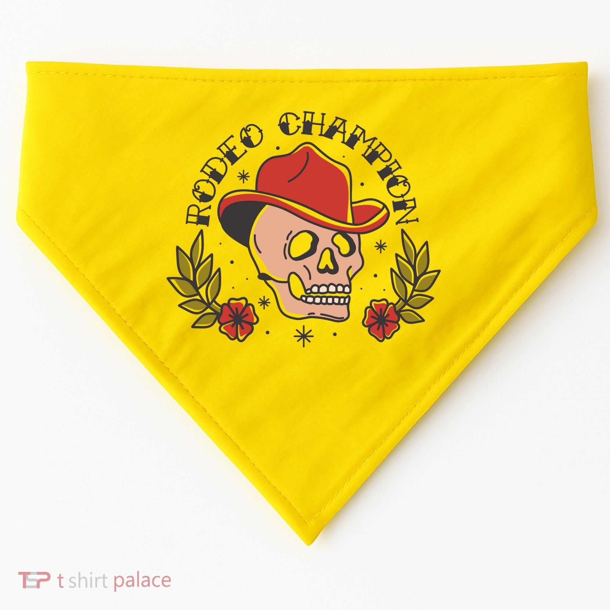 Rodeo Champion USA-Made Doggie Bandana