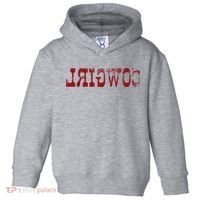 Reverse Cowgirl Rodeo Western Country Southern Gift Toddler Hoodie thumb 0