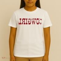 Reverse Cowgirl Rodeo Western Country Southern Gift T-Shirt thumb 4