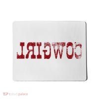 Reverse Cowgirl Rodeo Western Country Southern Gift Mousepad thumb 0