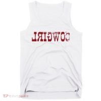 Reverse Cowgirl Rodeo Western Country Southern Gift Tank Top thumb 0