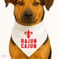 Rajun Cajun Red Hot Crawfish Boil Party Festival USA-Made Doggie Bandana thumb 1