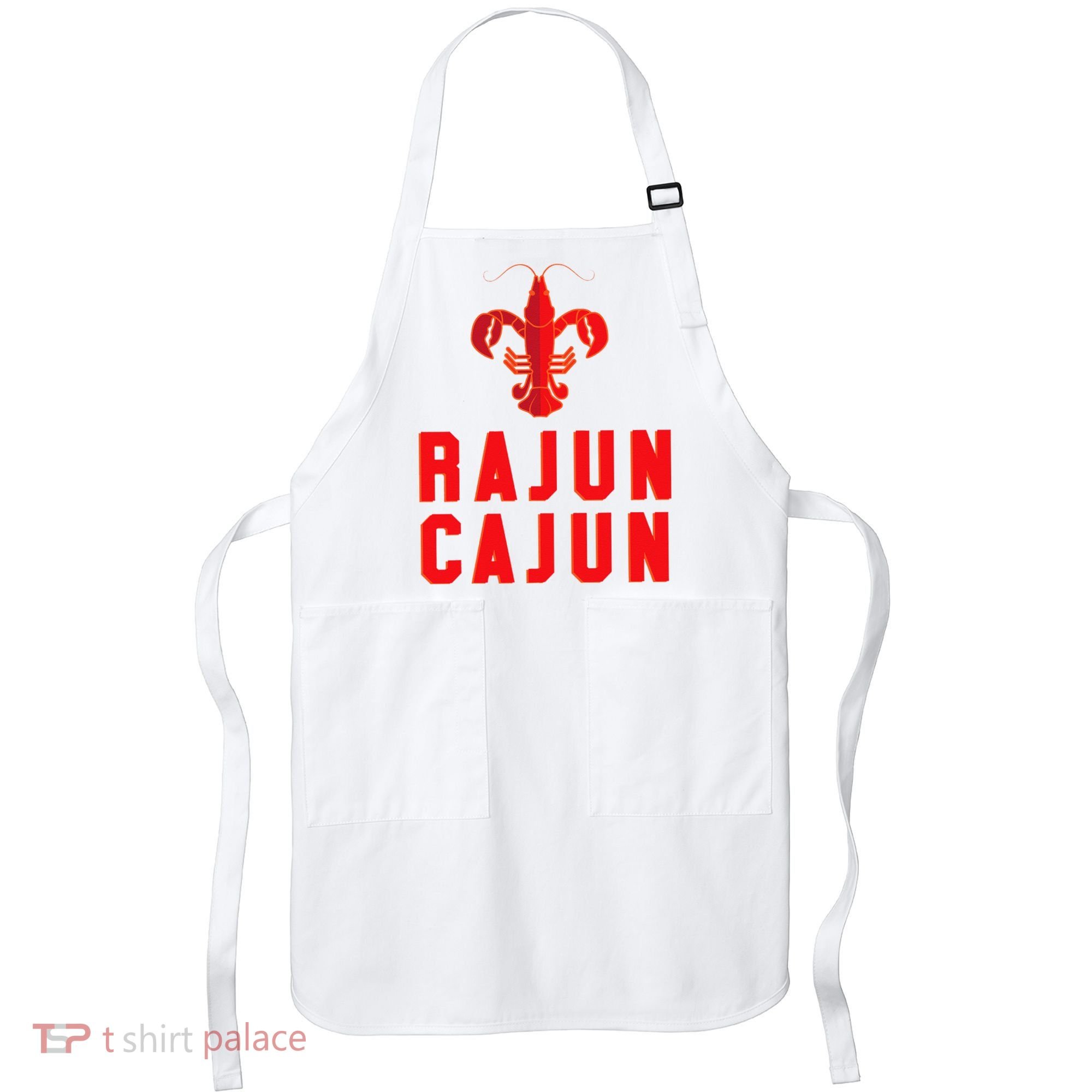 Rajun Cajun Red Hot Crawfish Boil Party Festival Apron