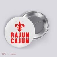 Rajun Cajun Red Hot Crawfish Boil Party Festival Button thumb 0