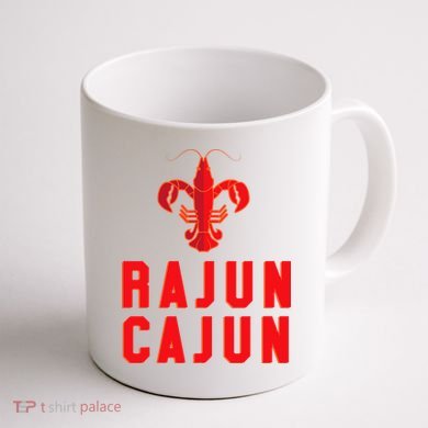 Rajun Cajun Red Hot Crawfish Boil Party Festival Coffee Mug back