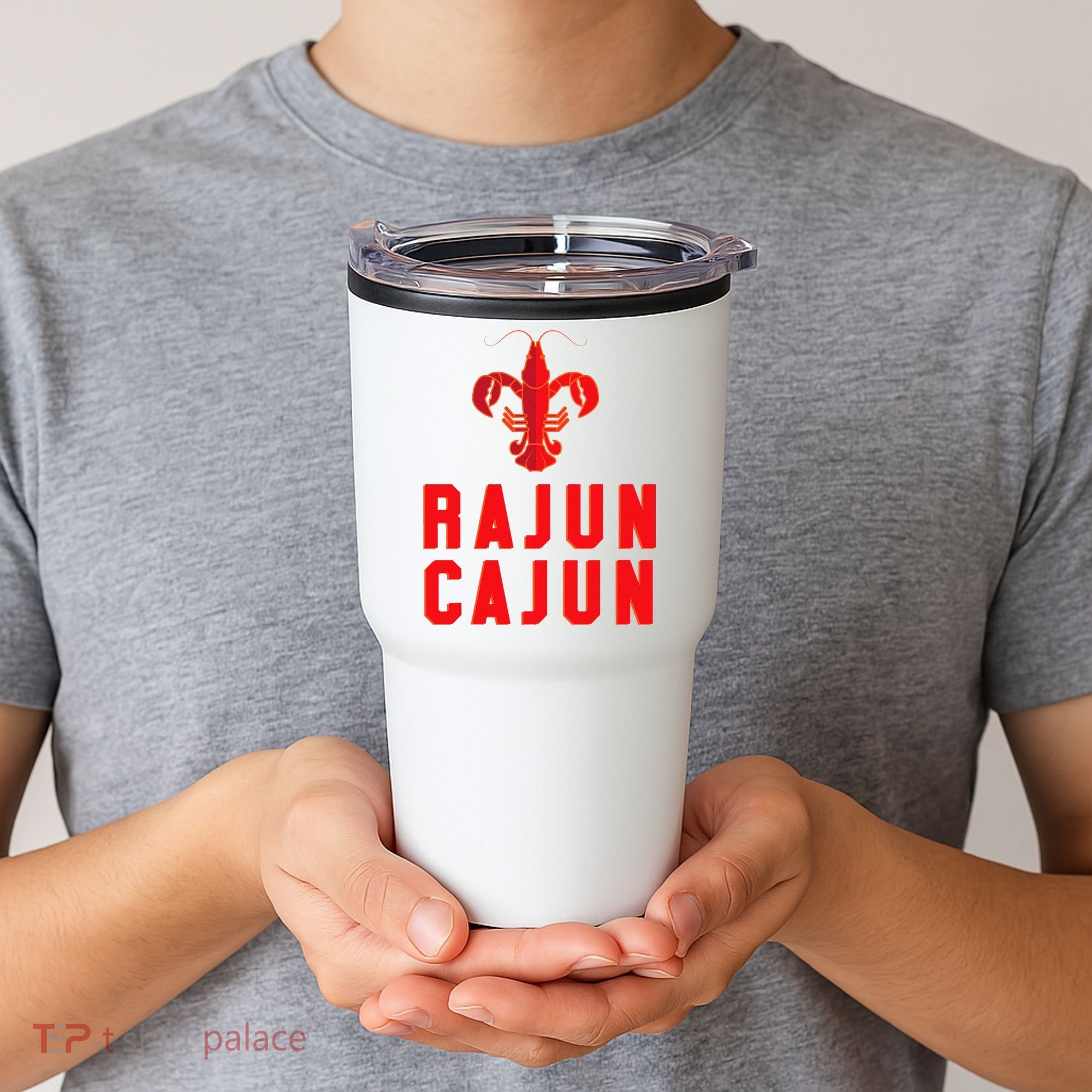Rajun Cajun Red Hot Crawfish Boil Party Festival Tumbler