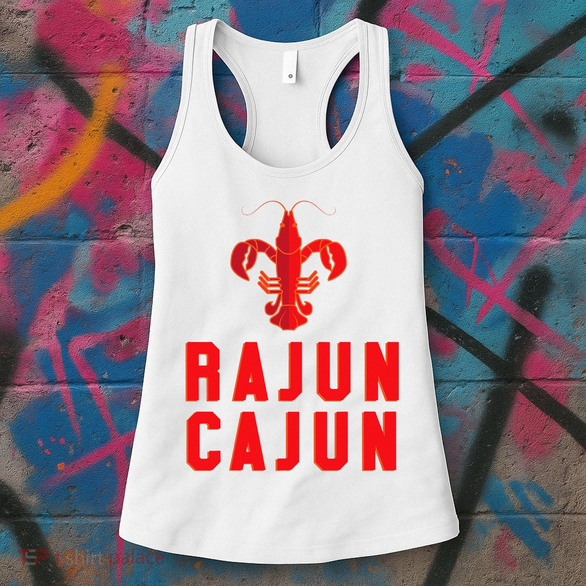 Rajun Cajun Red Hot Crawfish Boil Party Festival Women's Tank Top