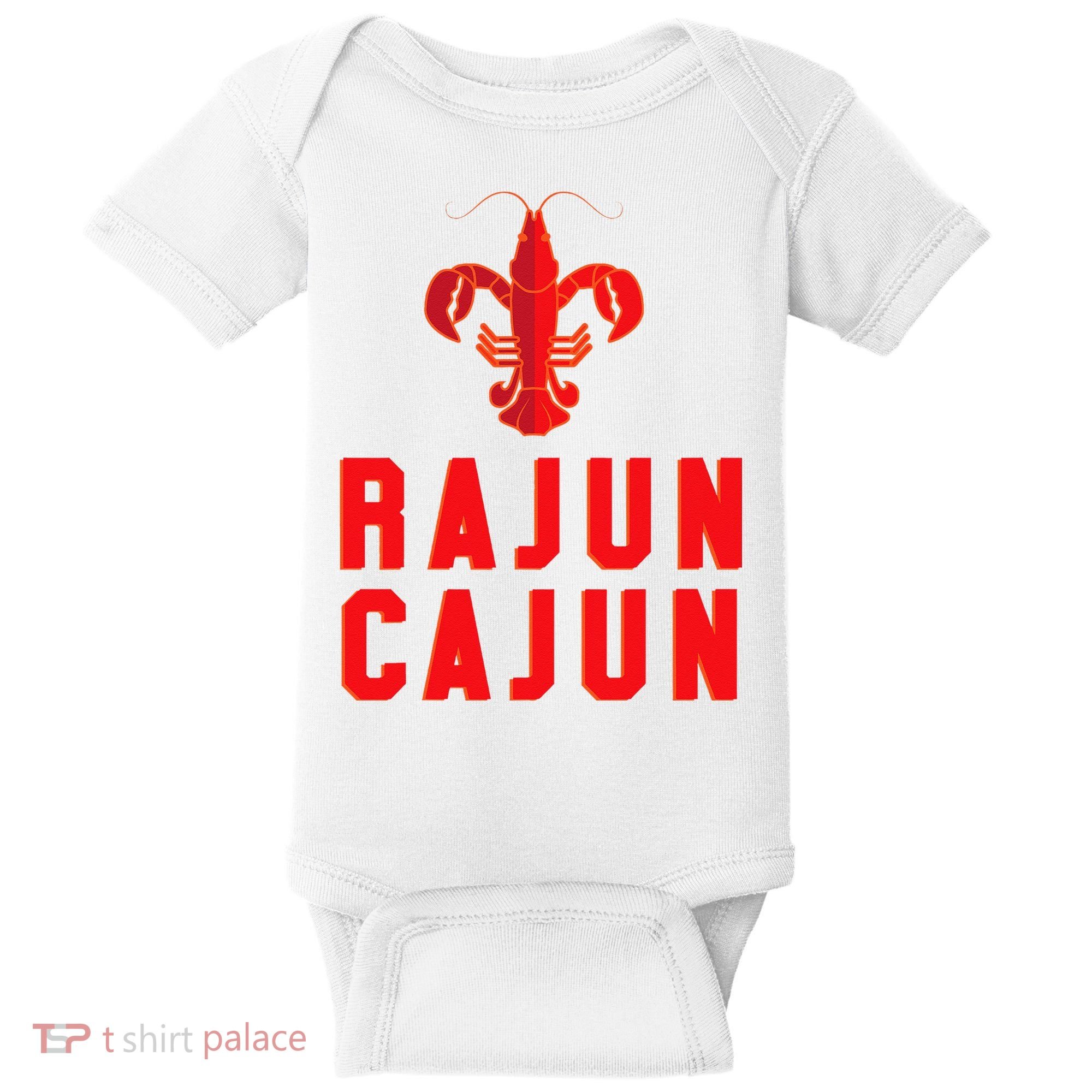 Rajun Cajun Red Hot Crawfish Boil Party Festival Baby Bodysuit