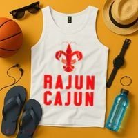 Rajun Cajun Red Hot Crawfish Boil Party Festival Tank Top thumb 4
