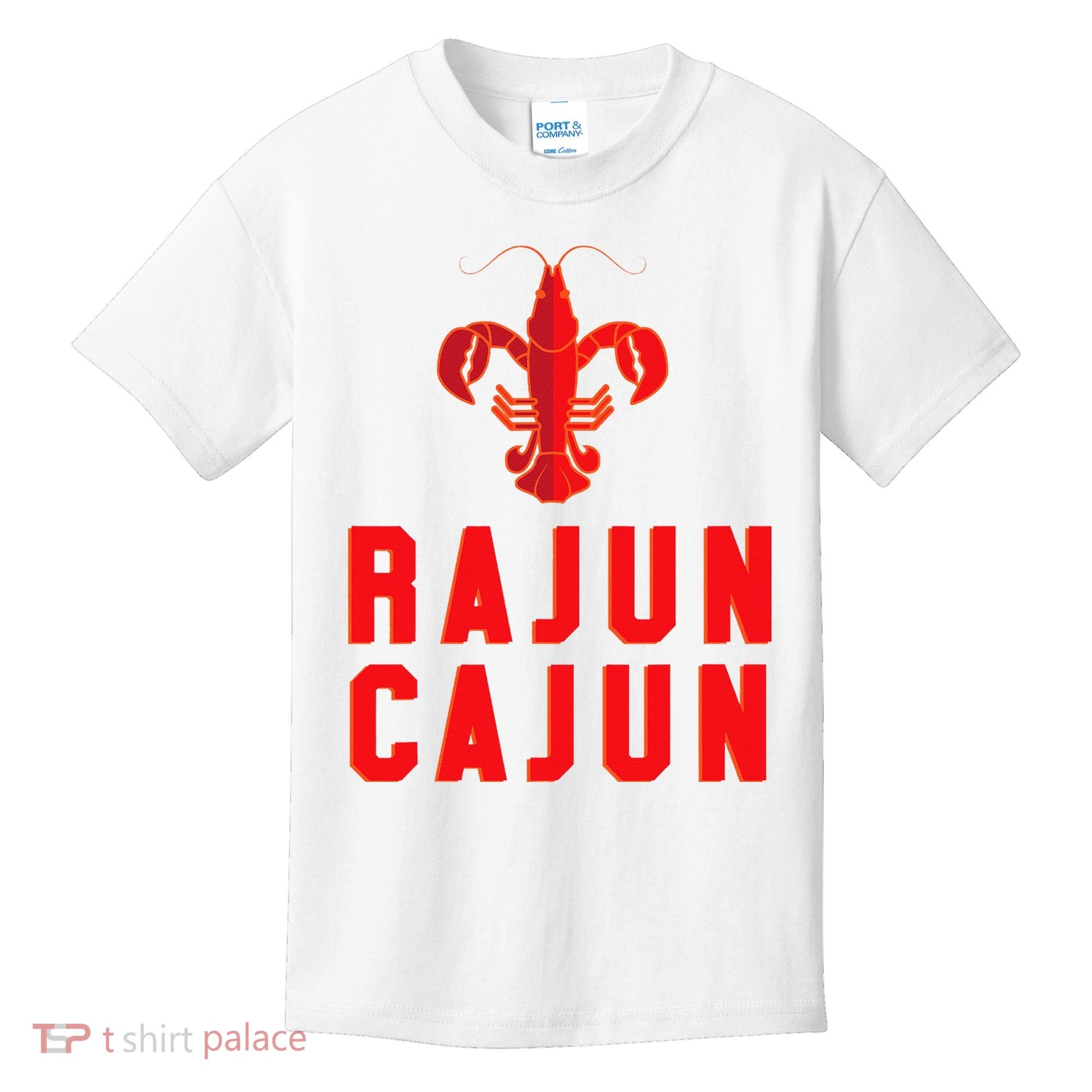 Rajun Cajun Red Hot Crawfish Boil Party Festival Kids T-Shirt