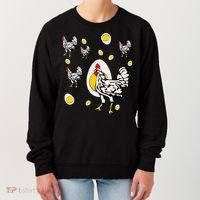 Roseanne Chicken Retro Chickens Women's Sweatshirt thumb 0