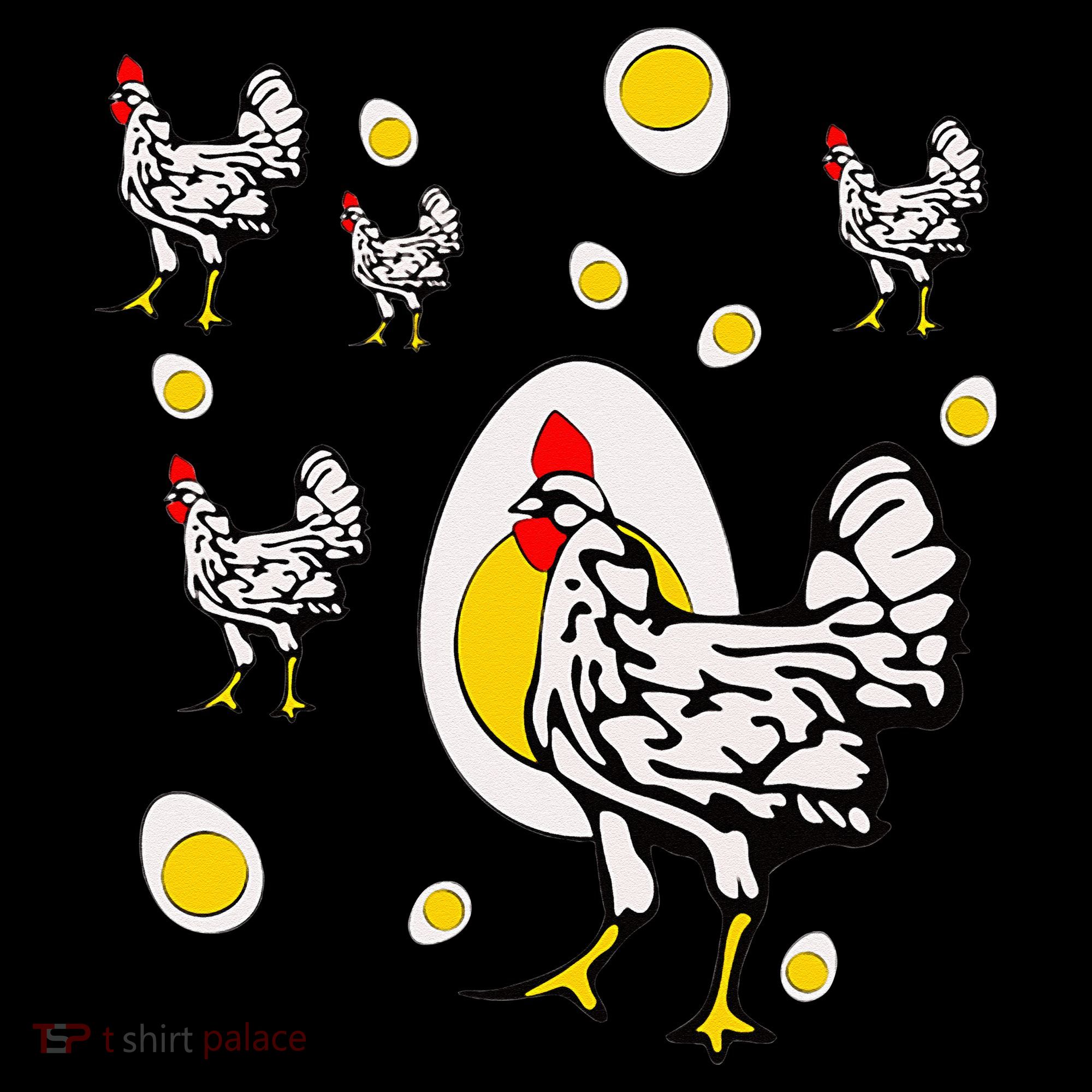 Roseanne Chicken Retro Chickens Hoodie