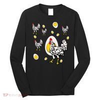Roseanne Chicken Retro Chickens Long Sleeve Shirt thumb 0