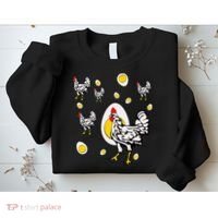 Roseanne Chicken Retro Chickens Sweatshirt thumb 2