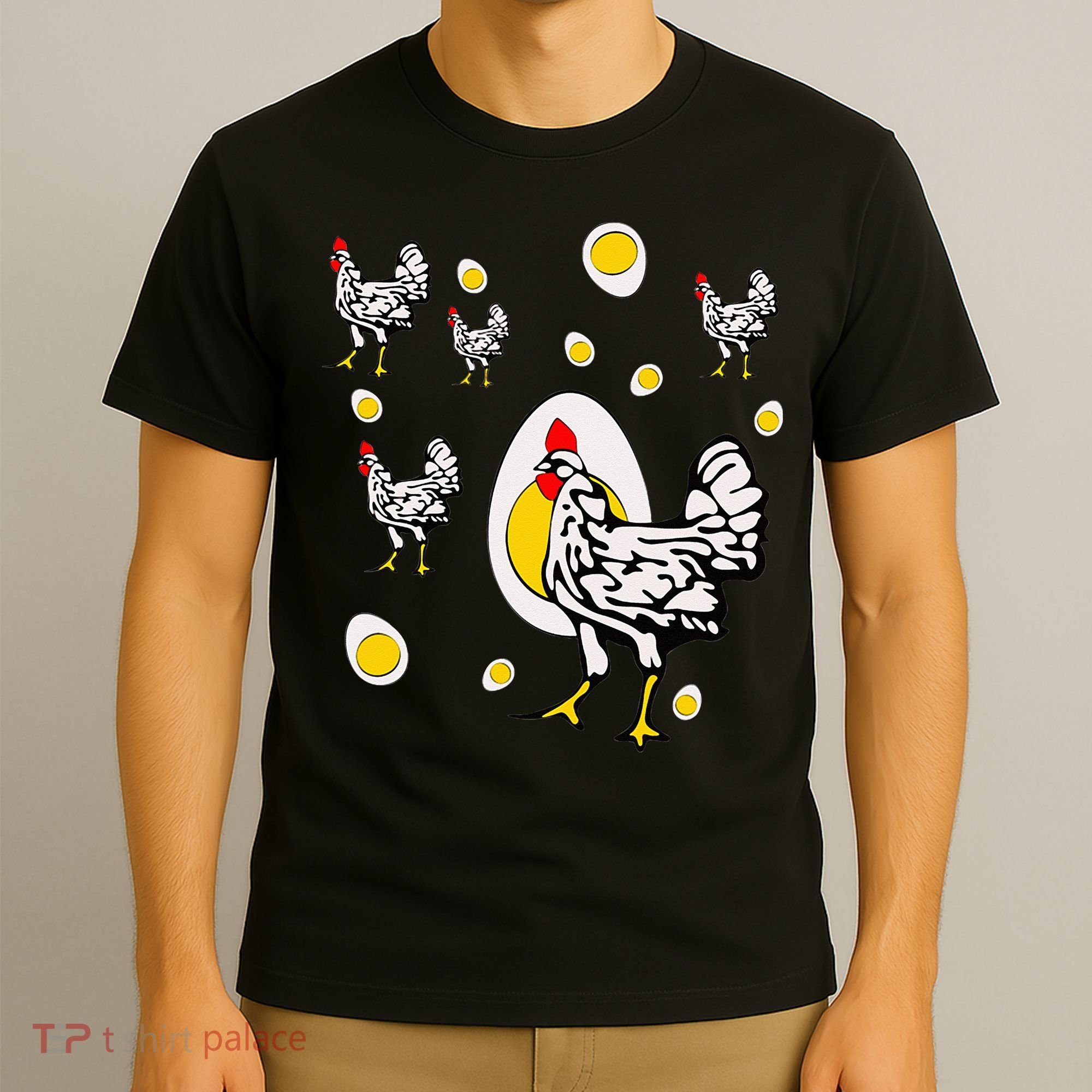 Roseanne Chicken Retro Chickens T-Shirt