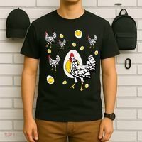 Roseanne Chicken Retro Chickens T-Shirt thumb 6