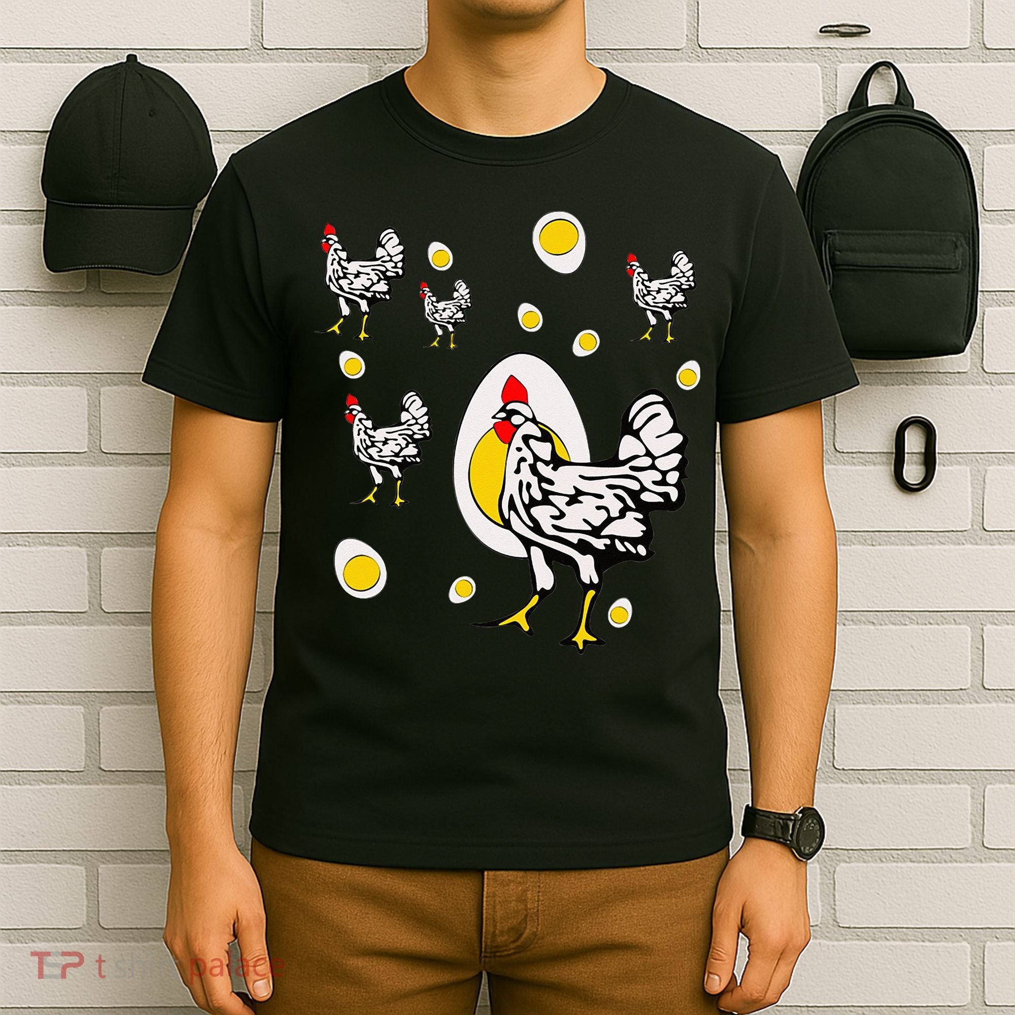 Roseanne Chicken Retro Chickens T-Shirt