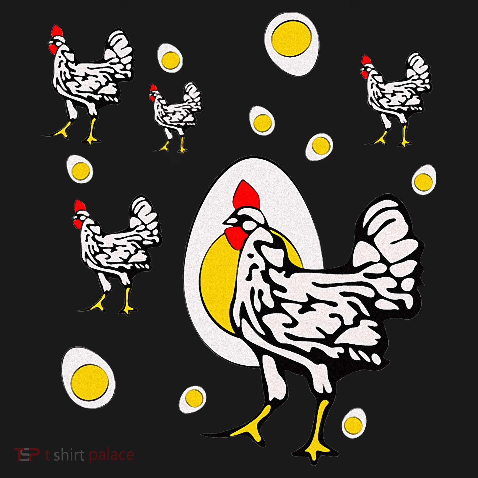 Roseanne Chicken Retro Chickens Bucket Hat