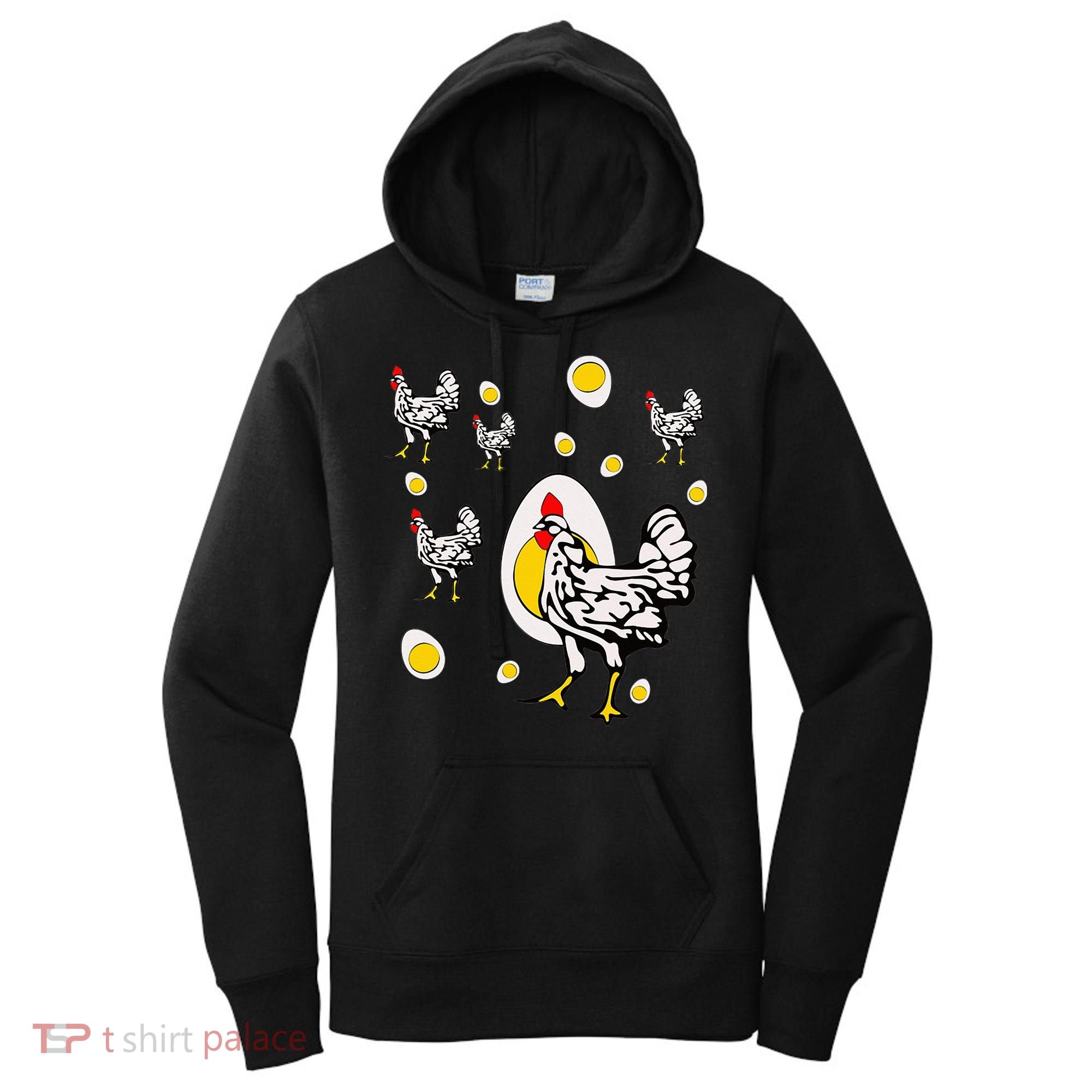 Roseanne Chicken Retro Chickens Women's Hoodie