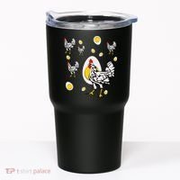 Roseanne Chicken Retro Chickens Tumbler thumb 0