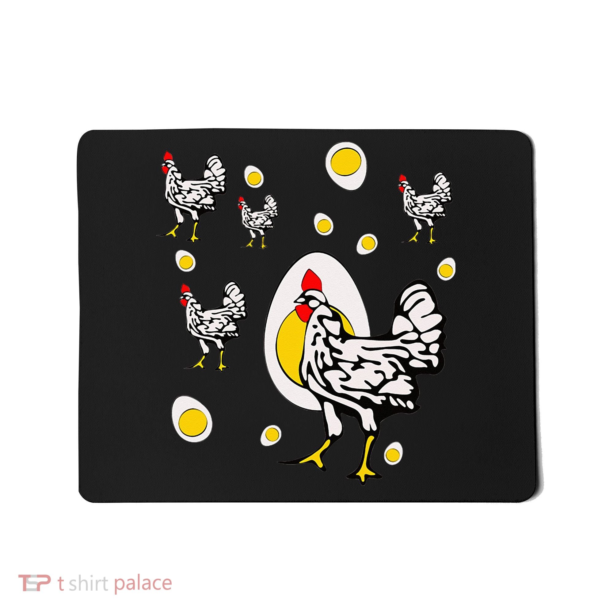Roseanne Chicken Retro Chickens Mousepad