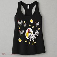 Roseanne Chicken Retro Chickens Women's Tank Top thumb 3