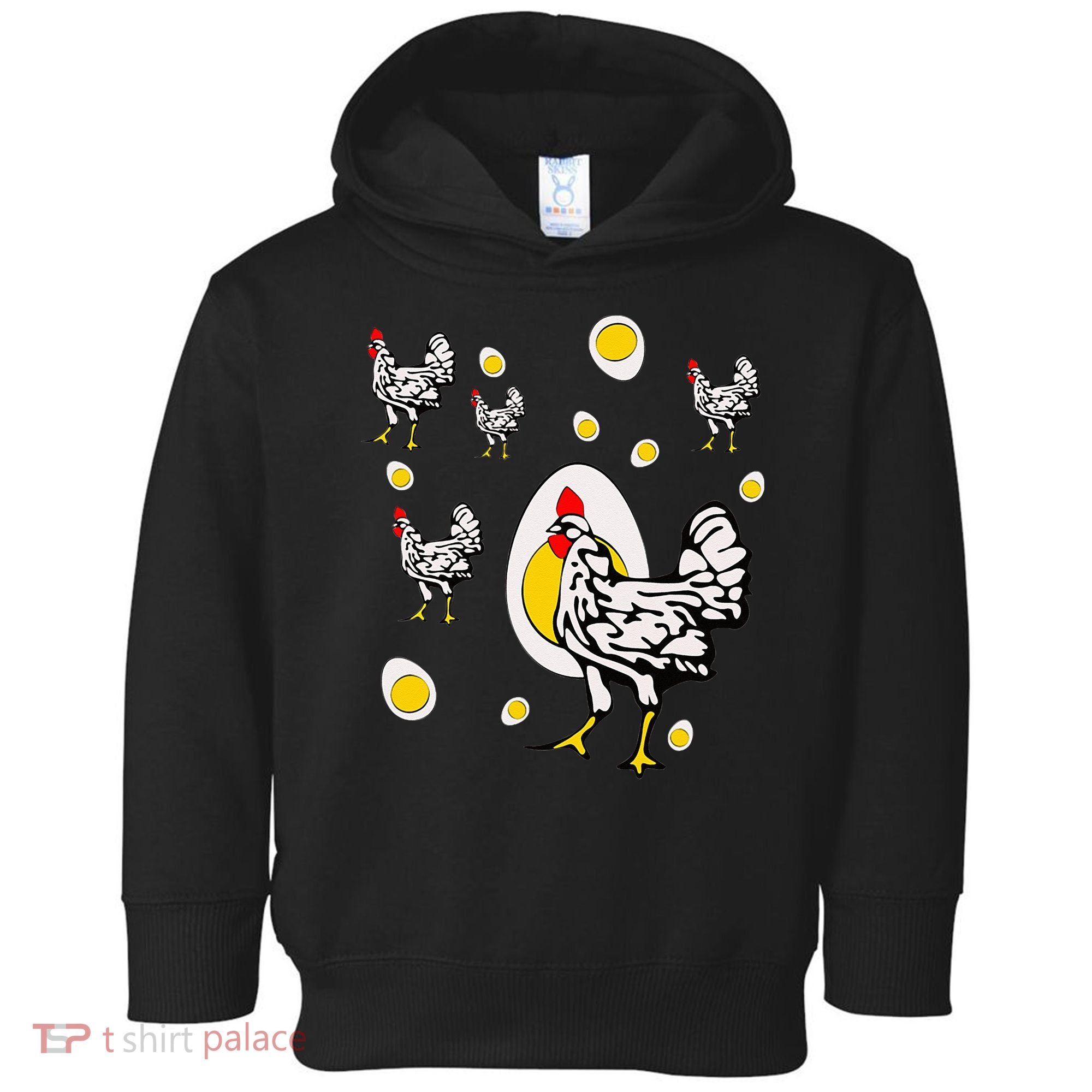 Roseanne Chicken Retro Chickens Toddler Hoodie