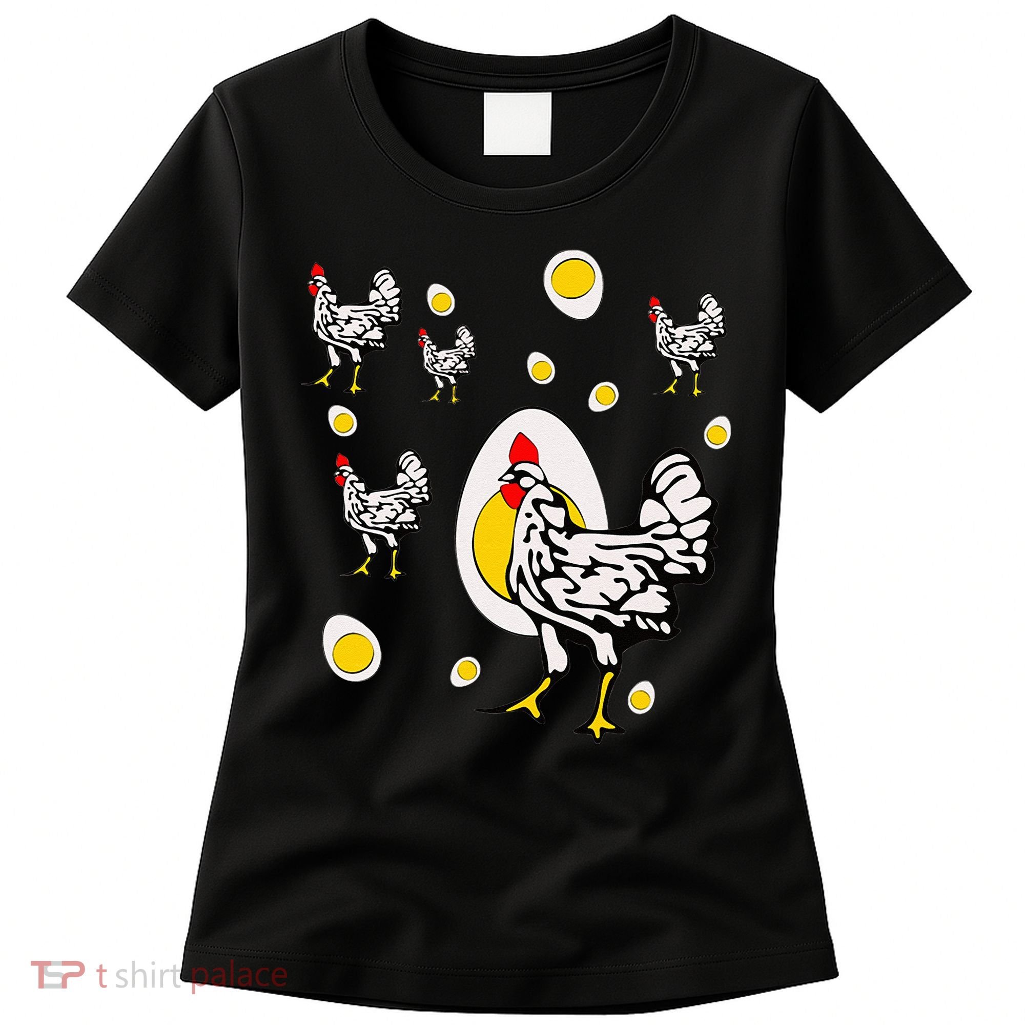 Roseanne Chicken Retro Chickens Women's T-Shirt