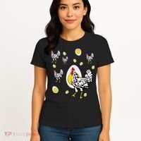 Roseanne Chicken Retro Chickens Women's T-Shirt thumb 4