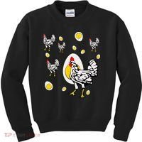 Roseanne Chicken Retro Chickens Kids Sweatshirt thumb 0