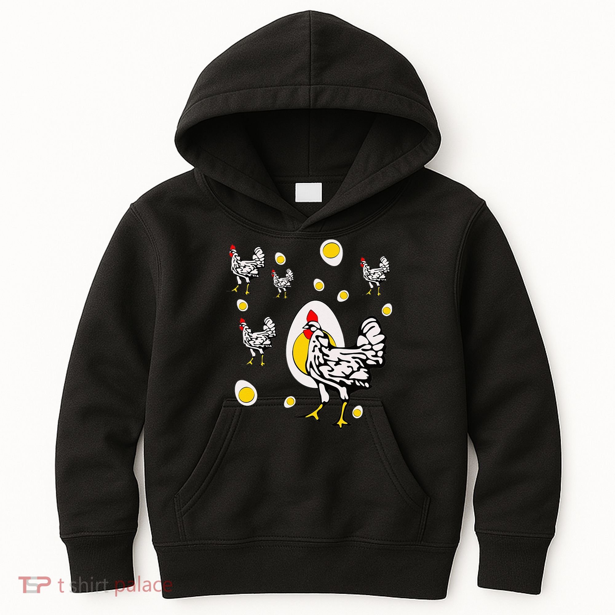 Roseanne Chicken Retro Chickens Kids Hoodie