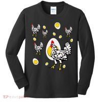 Roseanne Chicken Retro Chickens Kids Long Sleeve Shirt thumb 0