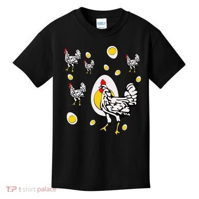 Roseanne Chicken Retro Chickens Kids T-Shirt