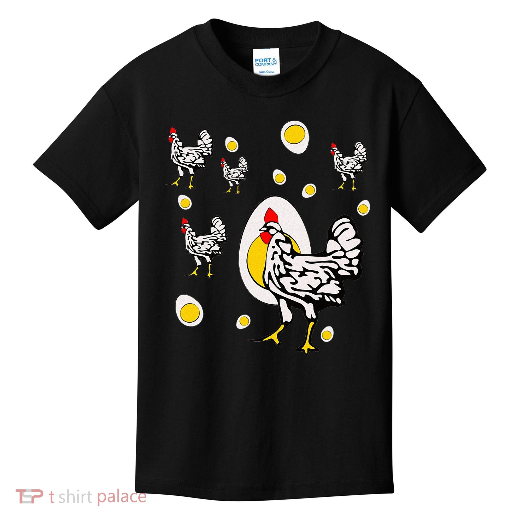 Roseanne Chicken Retro Chickens Kids T-Shirt