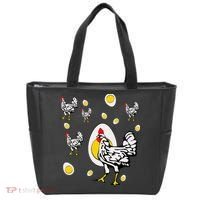Roseanne Chicken Retro Chickens Tote Bag thumb 0