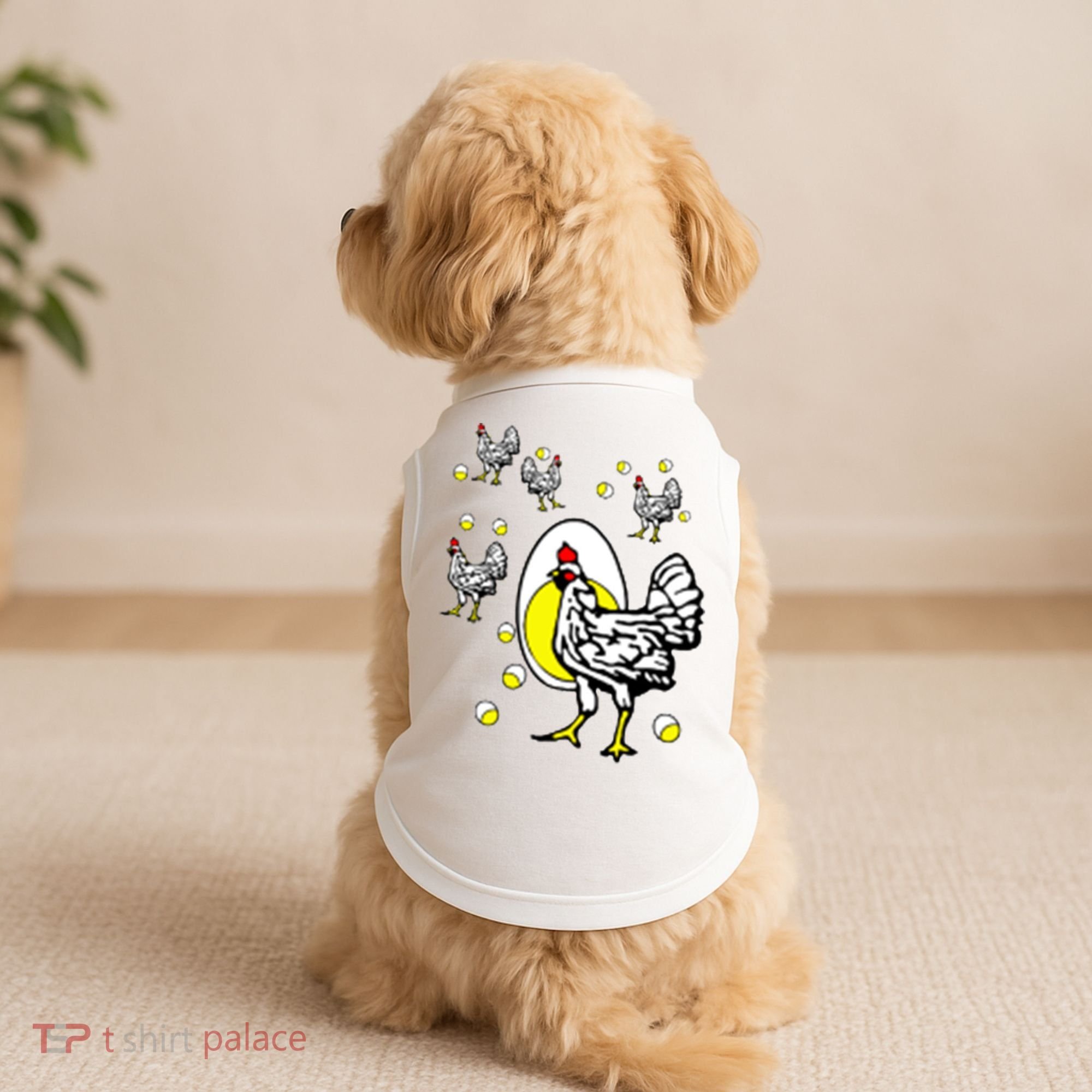 Roseanne Chicken Doggie Tank