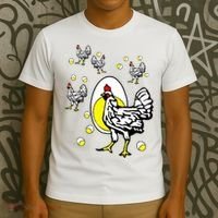 Roseanne Chicken T-Shirt thumb 3