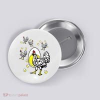 Roseanne Chicken Button thumb 0