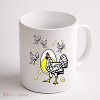 Roseanne Chicken Coffee Mug thumb 1