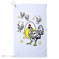 Roseanne Chicken Golf Towel thumb 0