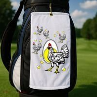 Roseanne Chicken Golf Towel thumb 2