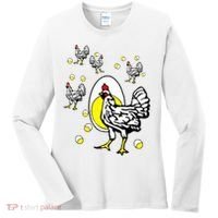 Roseanne Chicken Women's Long Sleeve Shirt thumb 0