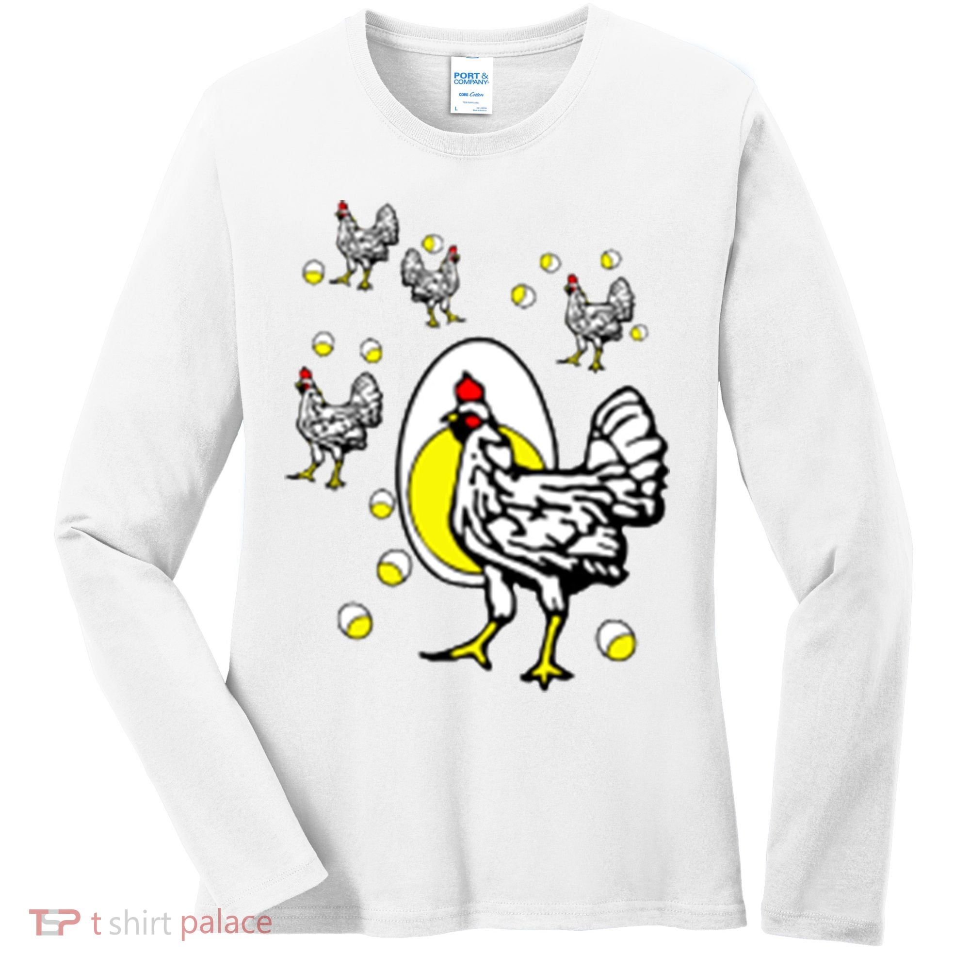 Roseanne Chicken Women's Long Sleeve Shirt