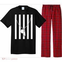 Referee Costume Ref Whistle Refereeing Linesman Umpire Pajama Set thumb 0