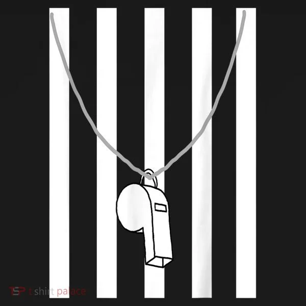 Referee Costume Ref Whistle Refereeing Linesman Umpire Women's Tank Top