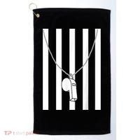 Referee Costume Ref Whistle Refereeing Linesman Umpire Golf Towel thumb 0